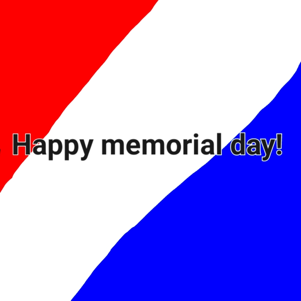 Happy memorial day 🇺🇸 🇺🇲